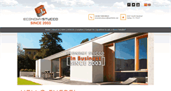 Desktop Screenshot of economystucco.net